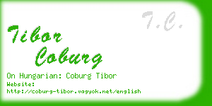 tibor coburg business card